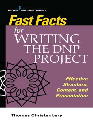 cover image of Fast Facts for Writing the DNP Project